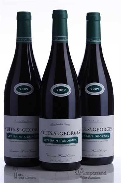 NUITS ST GEORGES LES ST GEORGES 2009 - Henri Gouges - 3 Bottles