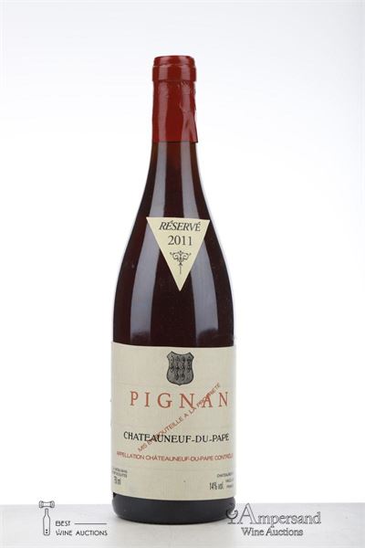 CHATEAUNEUF DU PAPE PIGNAN 2011 - Renaud - 1 Bottle