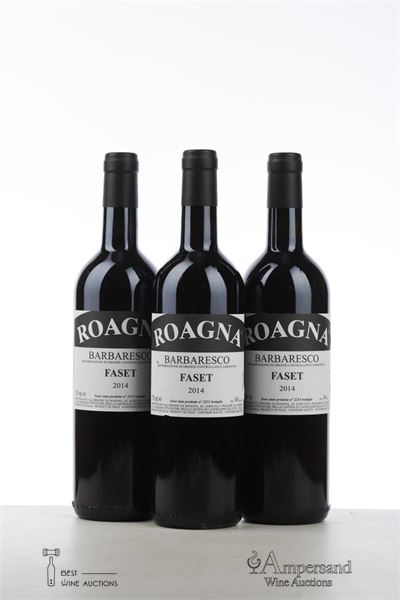 BARBARESCO FASET 2014 - Roagna - 3 Bottles