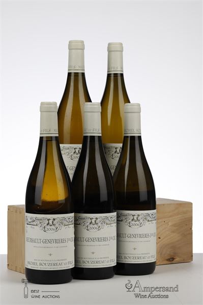 MEURSAULT GENEVRIERES 2006 - Michel Bouzereau - 5 Bottles