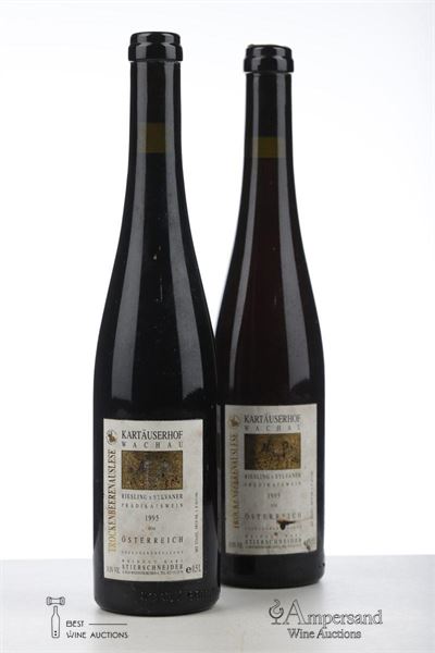 KARTHAUSERHOF RIESLING X SILVANER TROCKENBEERENAUSLESE 1995 - Weingut Karthauserhof - 2 x 0,50 Ltr