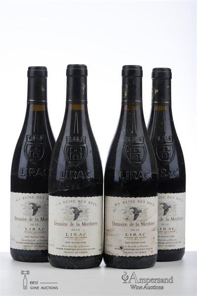 LIRAC CUVEE DE LA REINE DES BOIS 2010 - Domaine de la Mordoree - 4 Bottles