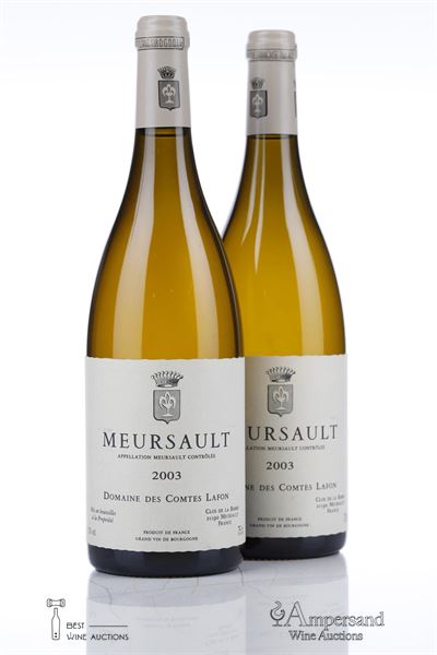 MEURSAULT 2003 - Comtes Lafon - 2 Bottles