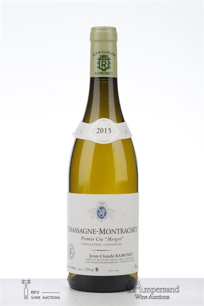 CHASSAGNE MONTRACHET BLANC MORGEOT 2015 - Ramonet - 1 Bottle