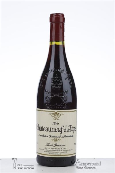 CHATEAUNEUF DU PAPE 1996 - Henri Bonneau - 1 Bottle