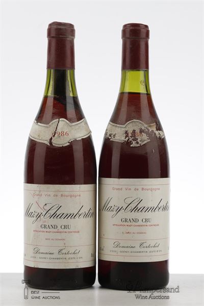 MAZY CHAMBERTIN 1986 - Tortochot - 2 Bottles