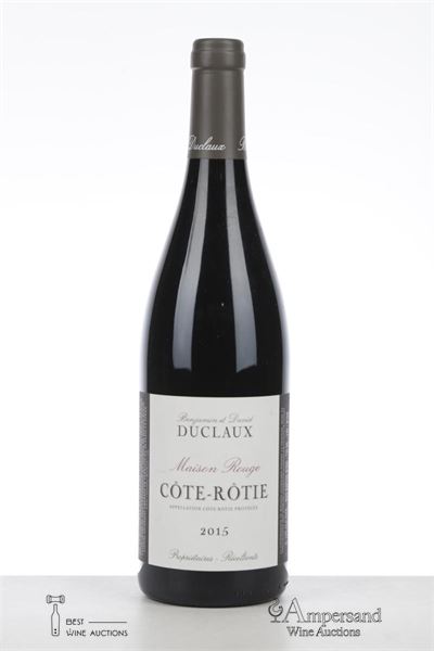 COTE ROTIE MAISON ROUGE 2015 - Duclaux - 1 Bottle