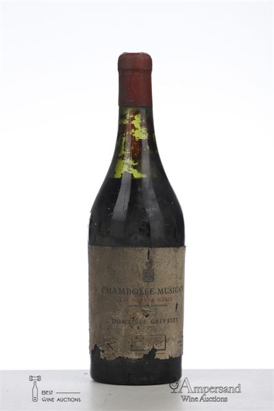 CHAMBOLLE MUSIGNY LES BONNES MARES 1945 - Grivelet - 1 Bottle