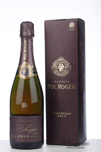 POL ROGER BRUT ROSE 2015 - Pol Roger - 1 Bottle - Oc1