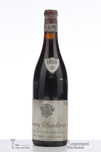 GEVREY CHAMBERTIN 1959 - Maison Javouhey - MB - 1 Bottle