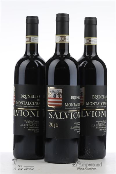 BRUNELLO DI MONTALCINO 2016 - Salvioni - 3 Bottles