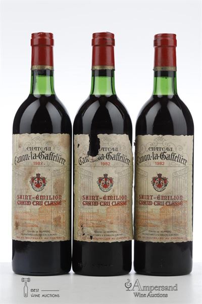 CANON LA GAFFELIERE 1982 - Mc - 3 Bottles