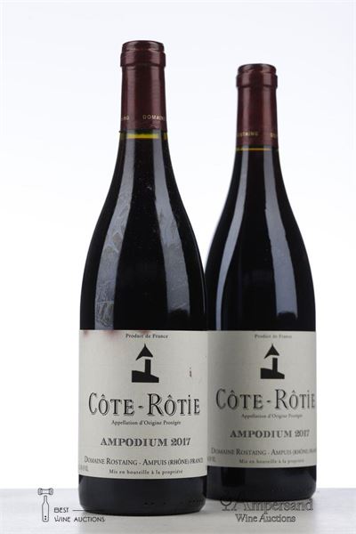 COTE ROTIE AMPODIUM 2017 - Rene Rostaing - 2 Bottles