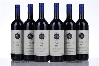 SASSICAIA 2012 - Tenuta San Guido - 6 Bottles - Owc 6