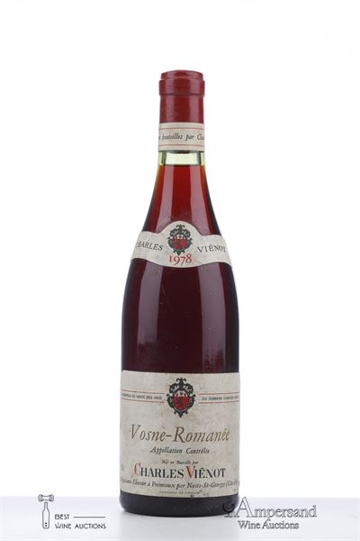 VOSNE ROMANEE 1978 - Charles Vienot - 1 Bottle