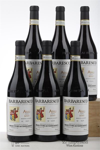 BARBARESCO RISERVA ASILI 2013 - Produttori del Barbaresco - 6 Bottles