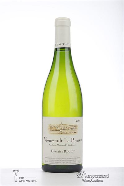 MEURSAULT LE PORUSOT 2007 - Roulot - 1 Bottle