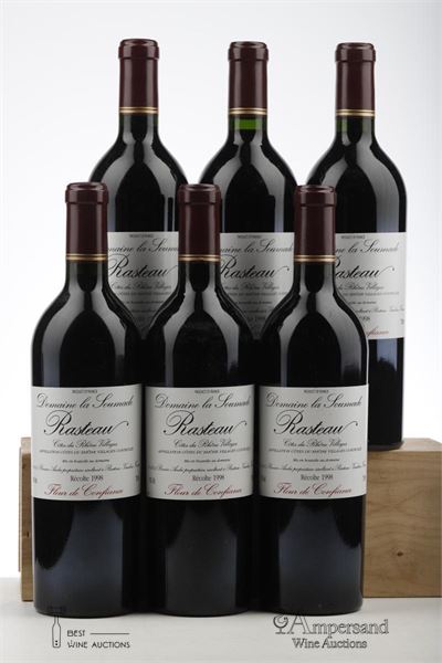 RASTEAU FLEUR DE CONFIANCE 1998 - Domaine la Soumade - 6 Bottles