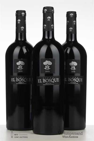 FINCA EL BOSQUE 2012 - Sierra Cantabria - 3 Bottles