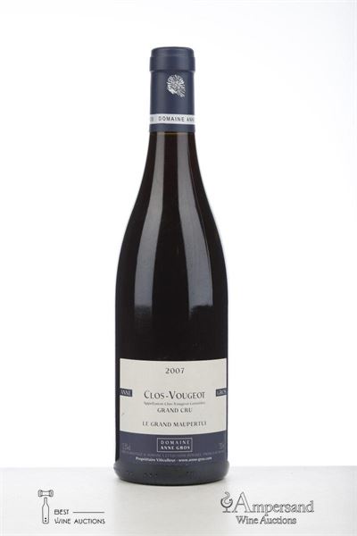 CLOS VOUGEOT LE GRAND MAUPERTUI 2007 - Anne Gros - 1 Bottle