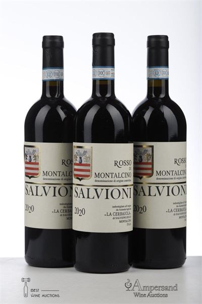 ROSSO DI MONTALCINO 2020 - Salvioni - 3 Bottles