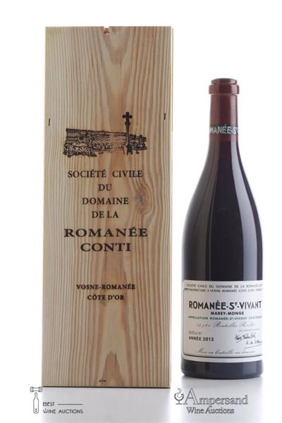 ROMANEE ST VIVANT 2012 - Domaine de la Romanee Conti - 1 Bottle - Owc 1