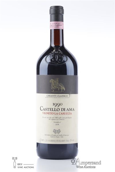 CHIANTI CLASSICO VIGNETO LA CASUCCIA 1990 - Castello Di Ama - 1 Magnum