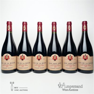 CLOS DE LA ROCHE VIEILLES VIGNES 2004 - Ponsot - 6 Bottles