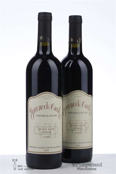 GREENOCK CREEK SEVEN ACRE SHIRAZ 1999 - Greenock Creek - 2 Bottles