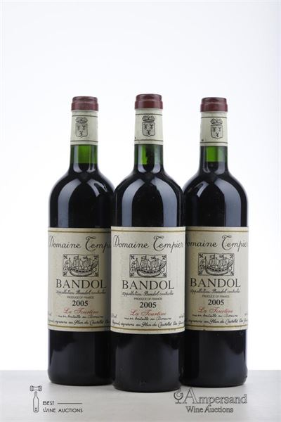 BANDOL LA TOURTINE 2005 - Tempier - 3 Bottles