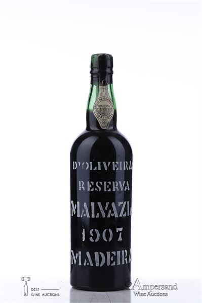 D'OLIVEIRA MADEIRA MALVASIA RESERVA 1907 - D'Oliveira - 1 Bottle