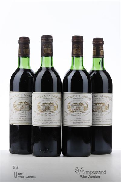 MARGAUX 1978 - Mc - 4 Bottles