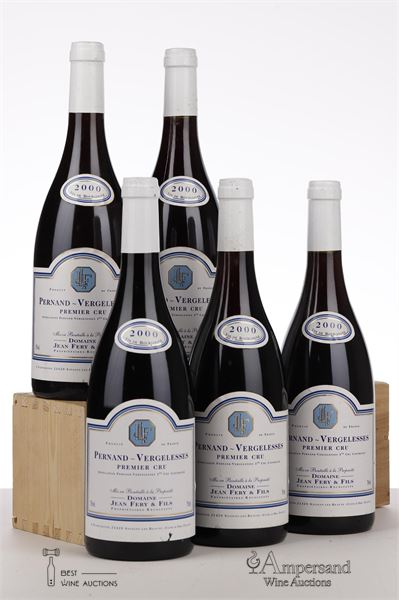 PERNAND VERGELESSES 1ER CRU 2000 - Jean Fery - 5 Bottles
