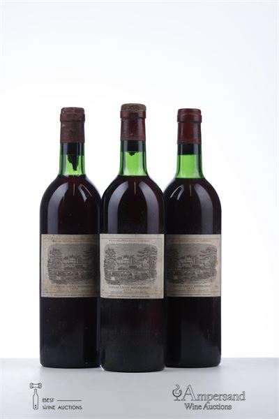 LAFITE ROTHSCHILD 1973 - Mc - 3 Bottles
