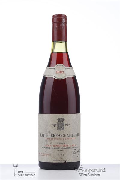 LATRICIERES CHAMBERTIN 1983 - Louis Trapet - 1 Bottle