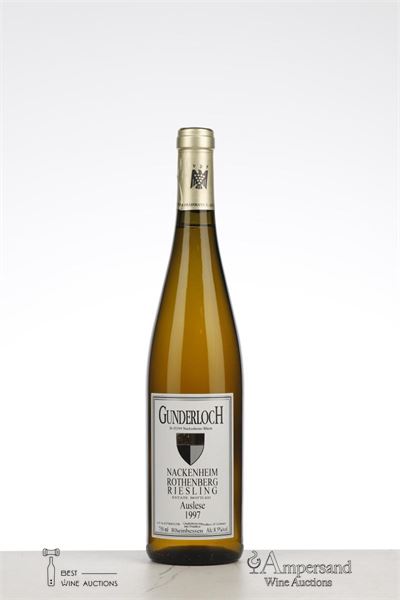 NACKENHEIM ROTHENBERG RIESLING AUSLESE GOLDKAPSEL 1997 - Gunderloch - 1 Bottle