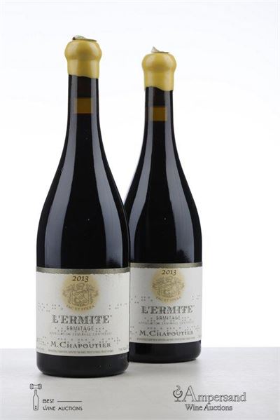 ERMITAGE ROUGE L'ERMITE 2013 - Chapoutier - 2 Bottles