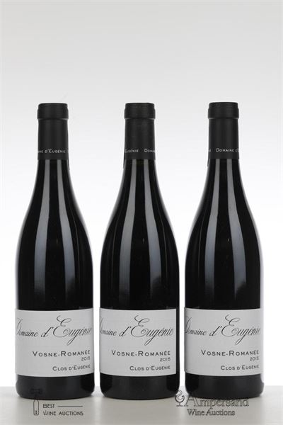 VOSNE ROMANEE CLOS D'EUGENIE 2015 - Domaine d'Eugenie - 3 Bottles