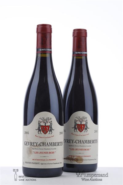 GEVREY CHAMBERTIN LES JEUNES ROIS 2005 - Geantet Pansiot - 2 Bottles