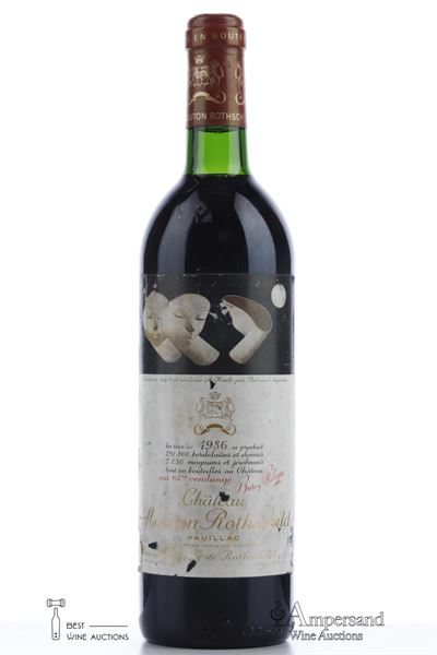 MOUTON ROTHSCHILD 1986 - 1 Bottle
