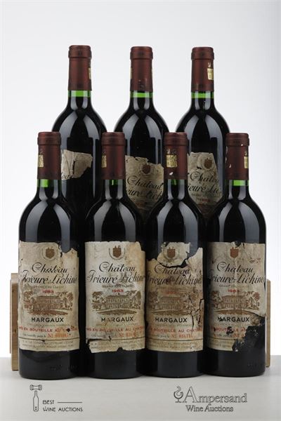 PRIEURE LICHINE 1983 - Mc - 7 Bottles