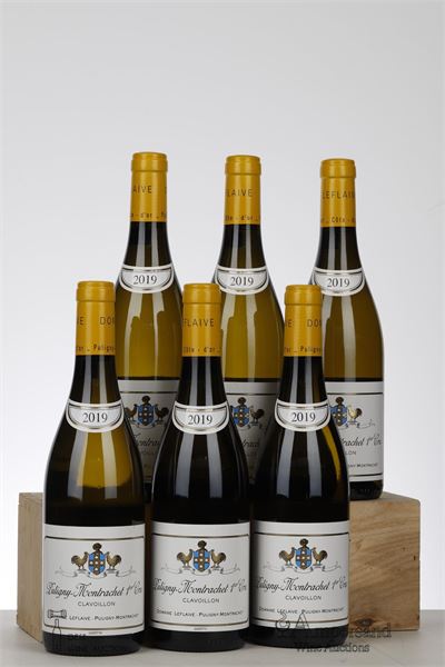 PULIGNY MONTRACHET CLAVOILLON 2019 - Domaine Leflaive - 6 Bottles