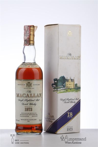 MACALLAN 18 Y 1973 - Coppo Silvio Import - Bottled 1991 - 1 Bottle - Oc 1