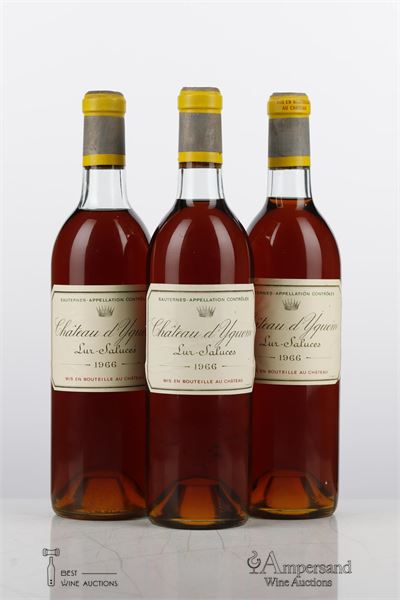 YQUEM 1966 - 3 Bottles
