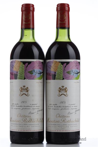 MOUTON ROTHSCHILD 1975 - 2 Bottles