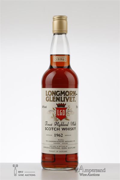 1962 LONGMORN GLENLIVET  - Gordon & MacPhail - Bottled in 1996 - 1 Bottle