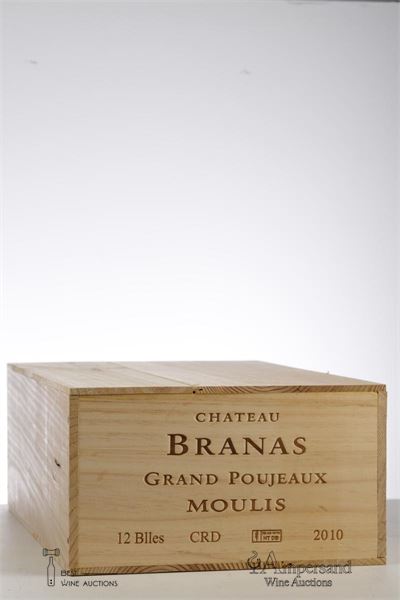 BRANAS GRAND POUJEAUX 2010 - Mc - 12 Bottles - Owc 12