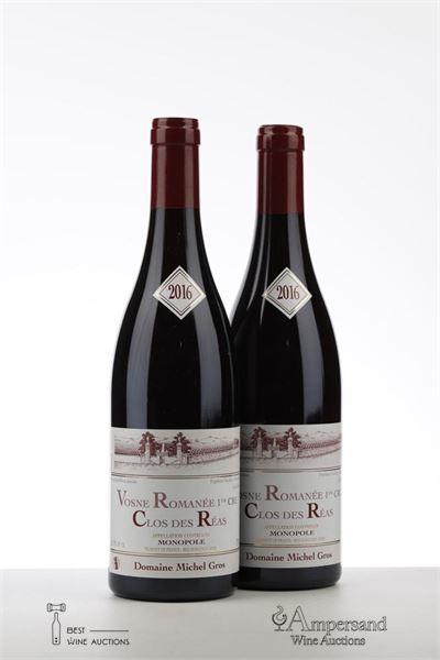 VOSNE ROMANEE CLOS DES REAS 2016 - Michel Gros - 2 Bottles