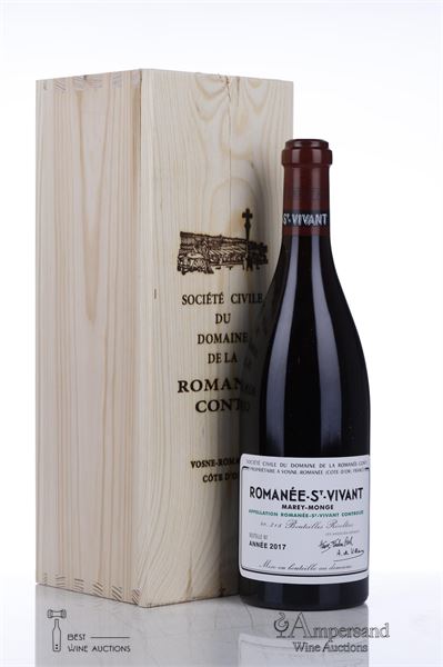 ROMANEE ST VIVANT 2017 - Domaine de la Romanee Conti - 1 Bottle - Owc 1