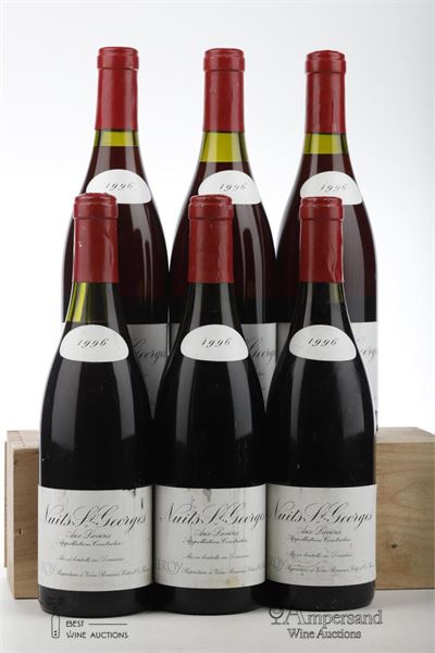 NUITS ST GEORGES AUX LAVIERES 1996 - Leroy - 6 Bottles